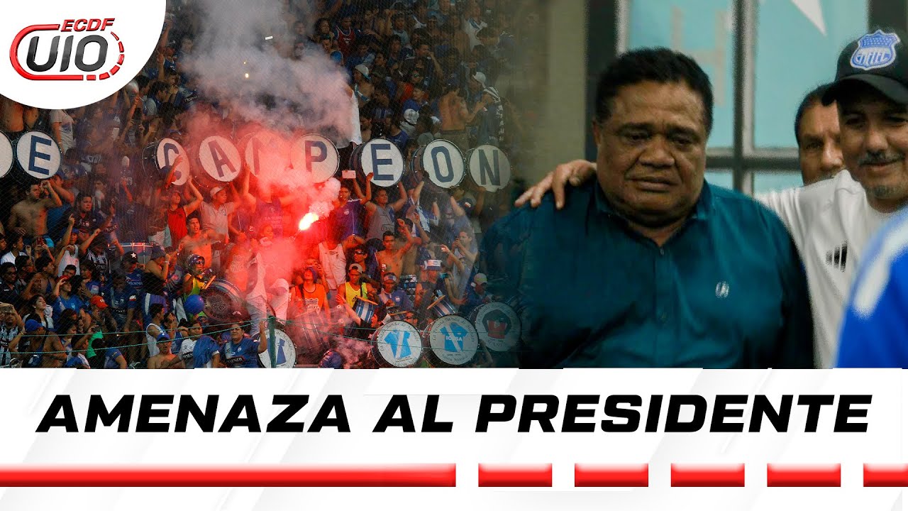 AMENAZA CONTRA PRESIDENTE DE EMELEC, JORGE GUZMÁN l ECDF UIO