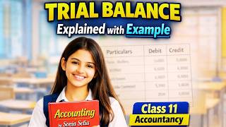 Trial Balance Full Concept in One Shot | With Practical Example #accounting #trialbalance #cbse