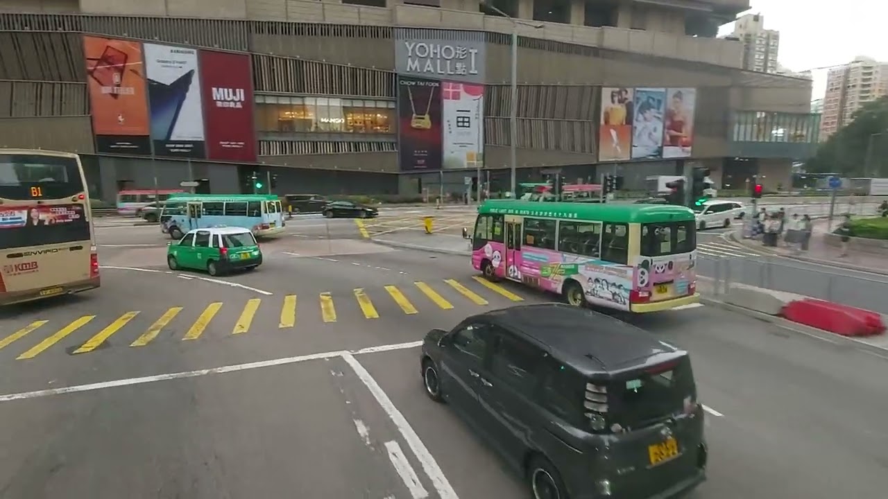 N30 WV 2849行268X上層展望 朗庭園至鴉蘭街