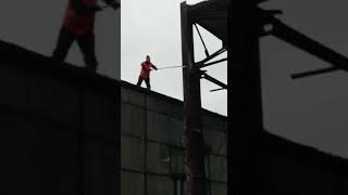 Демонтаж железного каркаса бокса без техники(2)