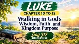 Walking in God's Wisdom, faith and Kingdom Purpose | Luke 10-12 | Day 317 | 14 October 2026