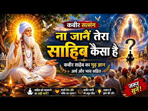 कहत कबीर सुनो भाई साधो हरि जैसे को तैसा है 🙏  l  kabir saheb ke shabd  l  Kabir shabdawali