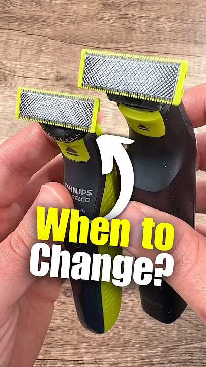 When to Change the Blade of Your Philips OneBlade!