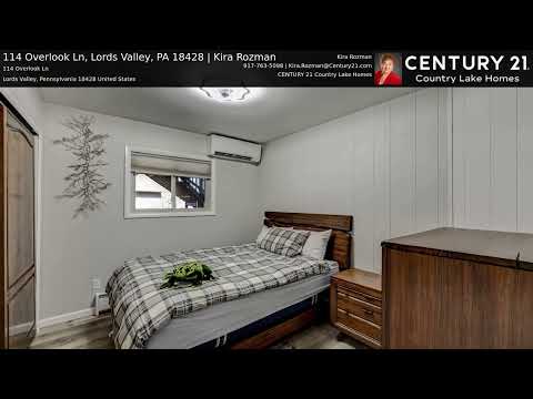 114 Overlook Ln, Lords Valley, PA home video tour