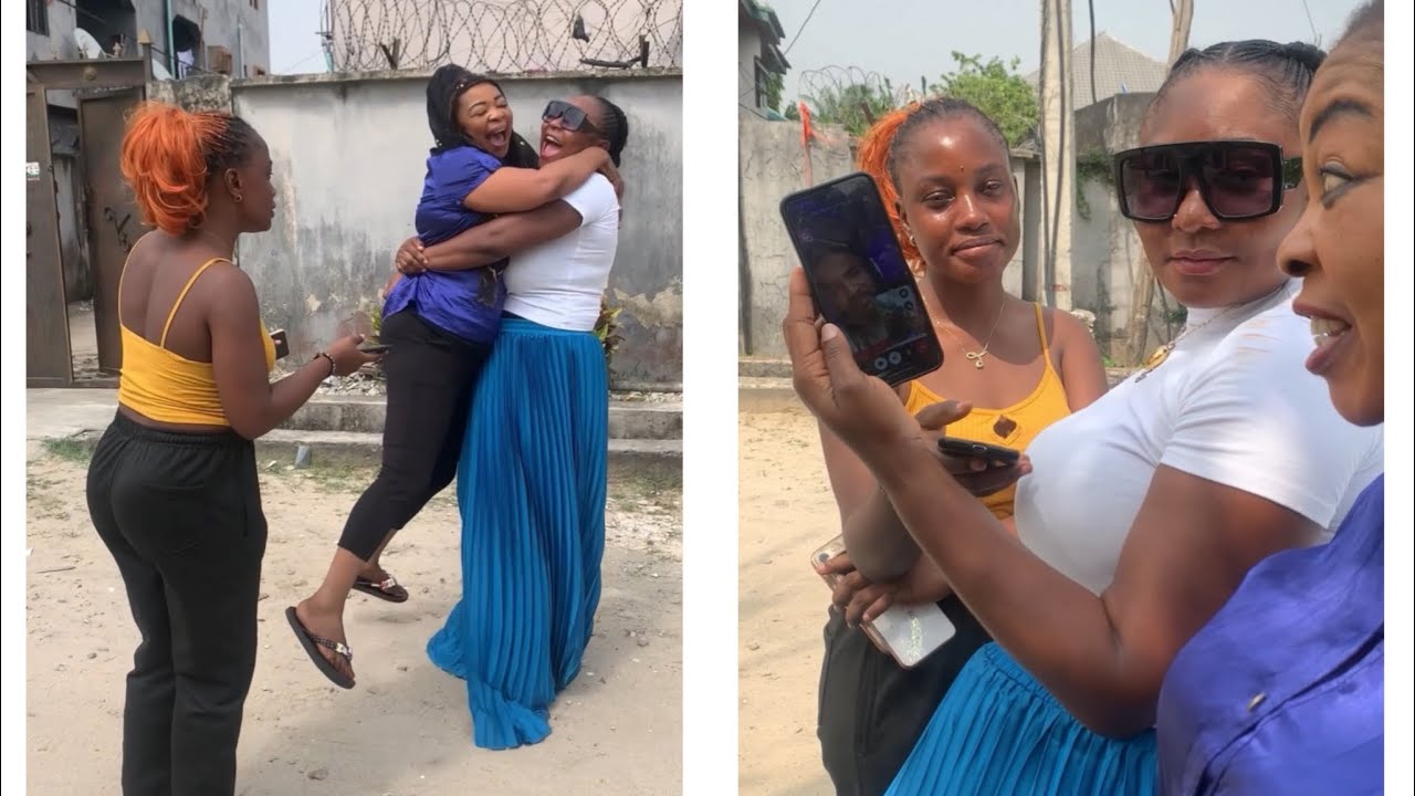 Very beautiful🥰 moment I met mama Philip to make peace with her son, her condition, will sh0ck you