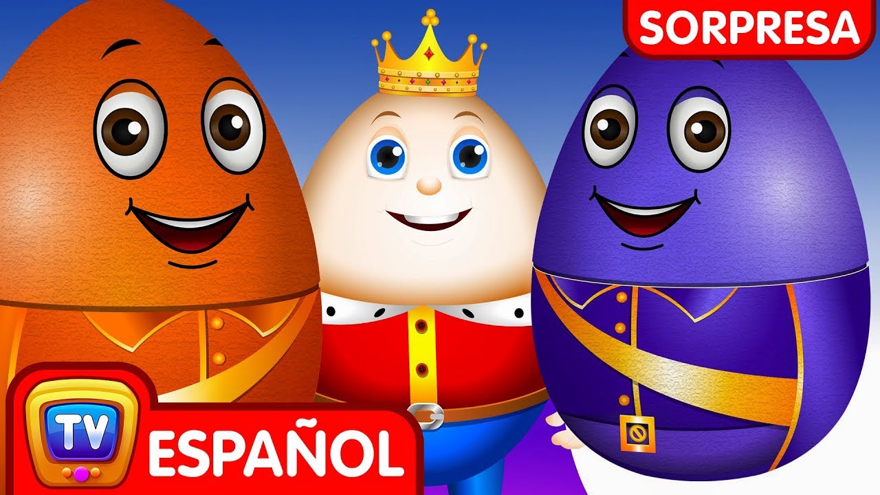 Aprende los Colores con Huevos Sorpresa de Nido | Humpty Dumpty (Colección) | ChuChu TV Sorpresa