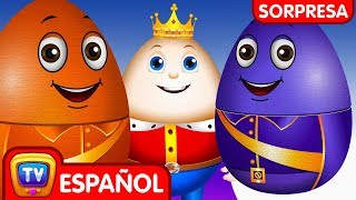 Humpty Dumpty (Colección) | Aprende los Colores con Huevos Sorpresa de Nido | ChuChu TV Sorpresa