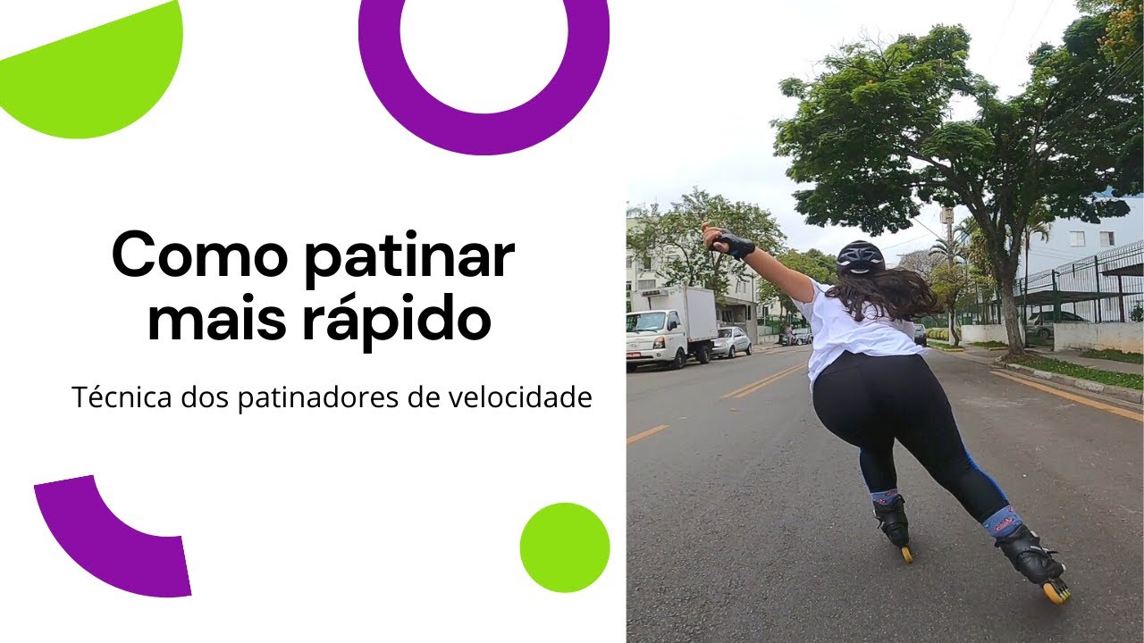 Como patinar mais rápido - Parte 1 - Técnica dos patinadores de velocidade