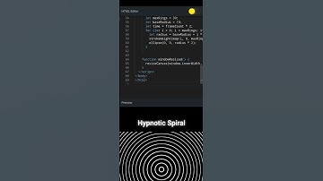🌀 This Spiral Moves Like Magic! ☸️ | HTML, CSS & JS #hypnosis #spiral #animation #loop #p5js #coding
