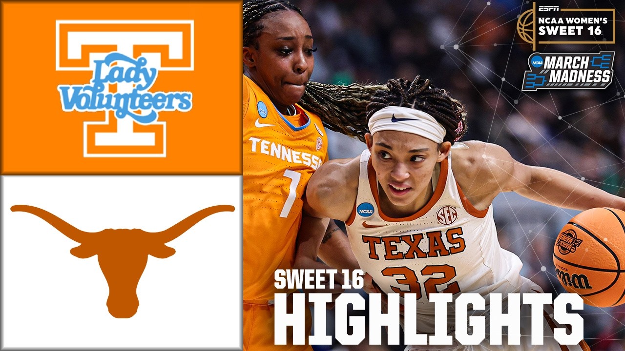 Sweet 16: Tennessee Lady Vols vs. Texas Longhorns | Women’s NCAA Tournament | Full Game Highlights