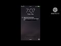 Lock screen screenshot - Sign In to iTunes Store