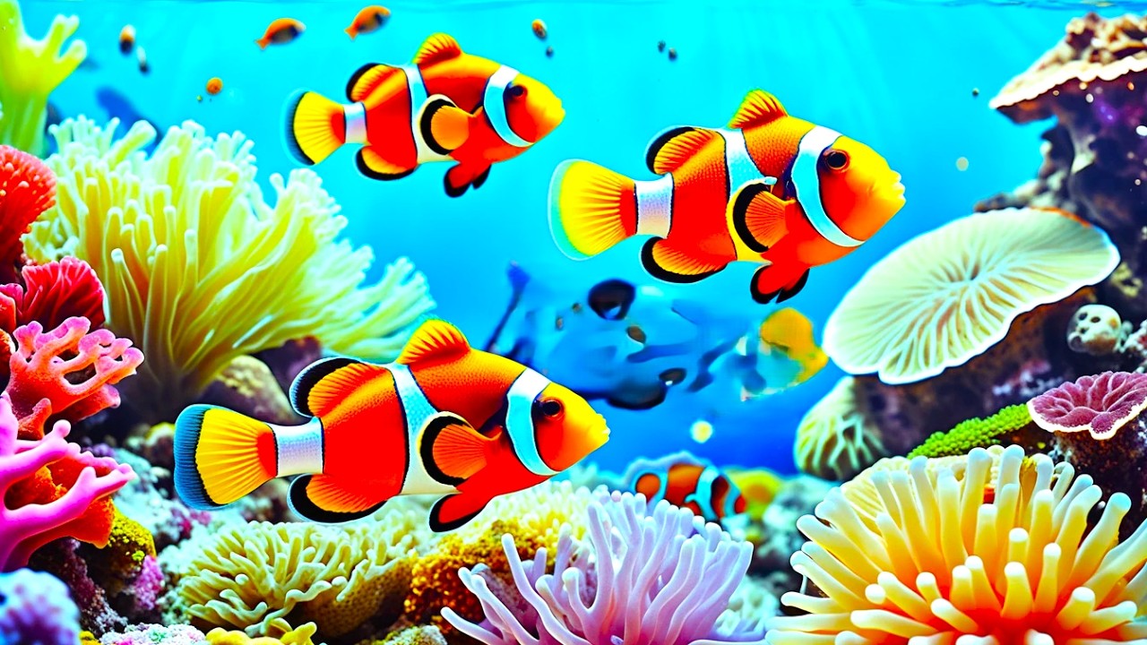 The Best 4K Aquarium - Explore the Stunning World of Sea Jellyfish and Beautiful Coral Reef Fish. #8