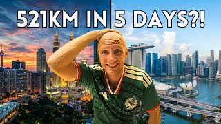 I Had 5 Days To Cycle From Kuala Lumpur To Singapore