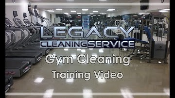 Gym Cleaning Training Video