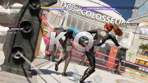 Dead or Alive 6 Kasumi vs Kula CPU vs CPU AI vs AI (hardest level 8)
