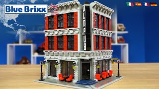 How to Build a Brick Pub: Modular Corner Bar ( BlueBrixx 105182 )