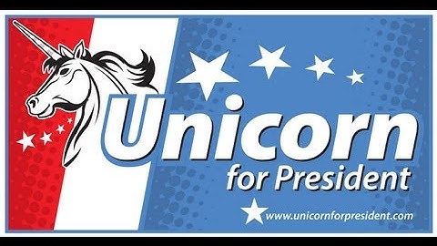 Unicorn For President Commercial - The Economy - Archie McPhee