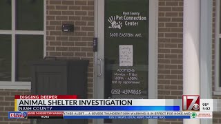 Nash County animal shelter investigation