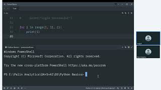 Full Python 5 PM Batch Training : Session 6 Update