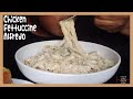 Creamy Fettuccine Alfredo ASMR Mukbang (No Talking)