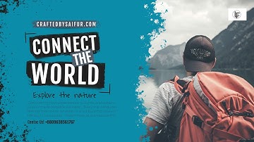 How to create a YouTube thumbnail? Ki babe YouTube thambnail banabo Freepik template bebohar kore?