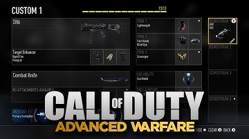 Advanced Warfare - Pick 13 Create-a-Class Setup! (Call of Duty AW Gameplay)