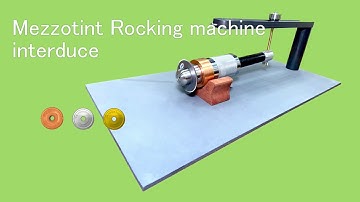 【HANSEN】Mezzotint Rocking machine interduced