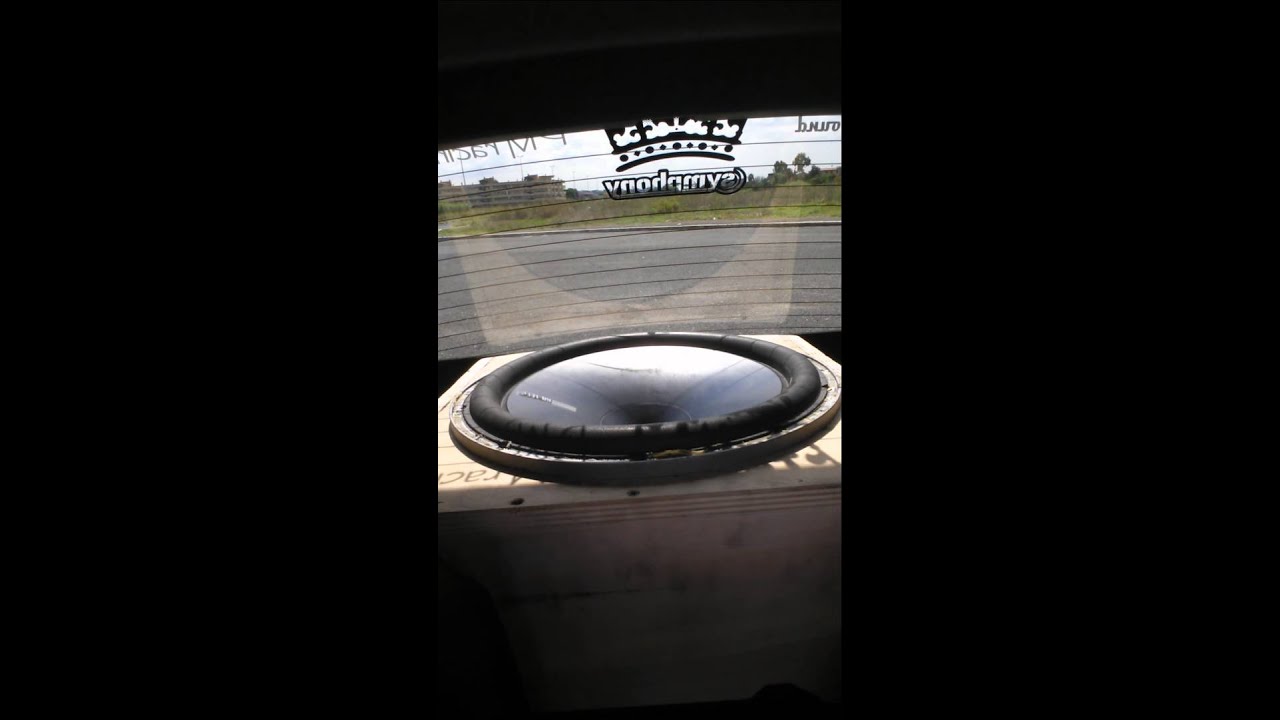 Subwoofer hertz hx 380d YouTube