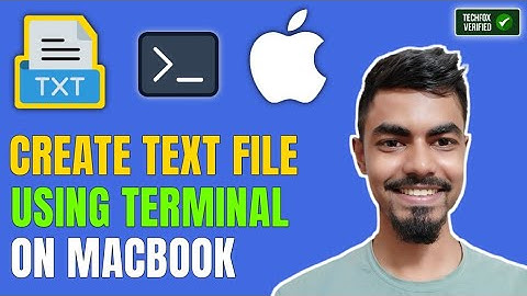 How to Create a Text File Using Terminal in MacBook (Easy Guide)