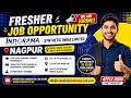 Nagpur Jobs for Freshers | Indorama Vacancy 2026 | Diploma Trainee Role