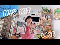 nyc art vlog ✦ mocca festival, yarn shopping in brooklyn, shop prep, apartment updates Mp3 Song