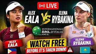 Alex Eala STUNS Elena Rybakina 😱 Tennis World Didn’t Expect THIS!