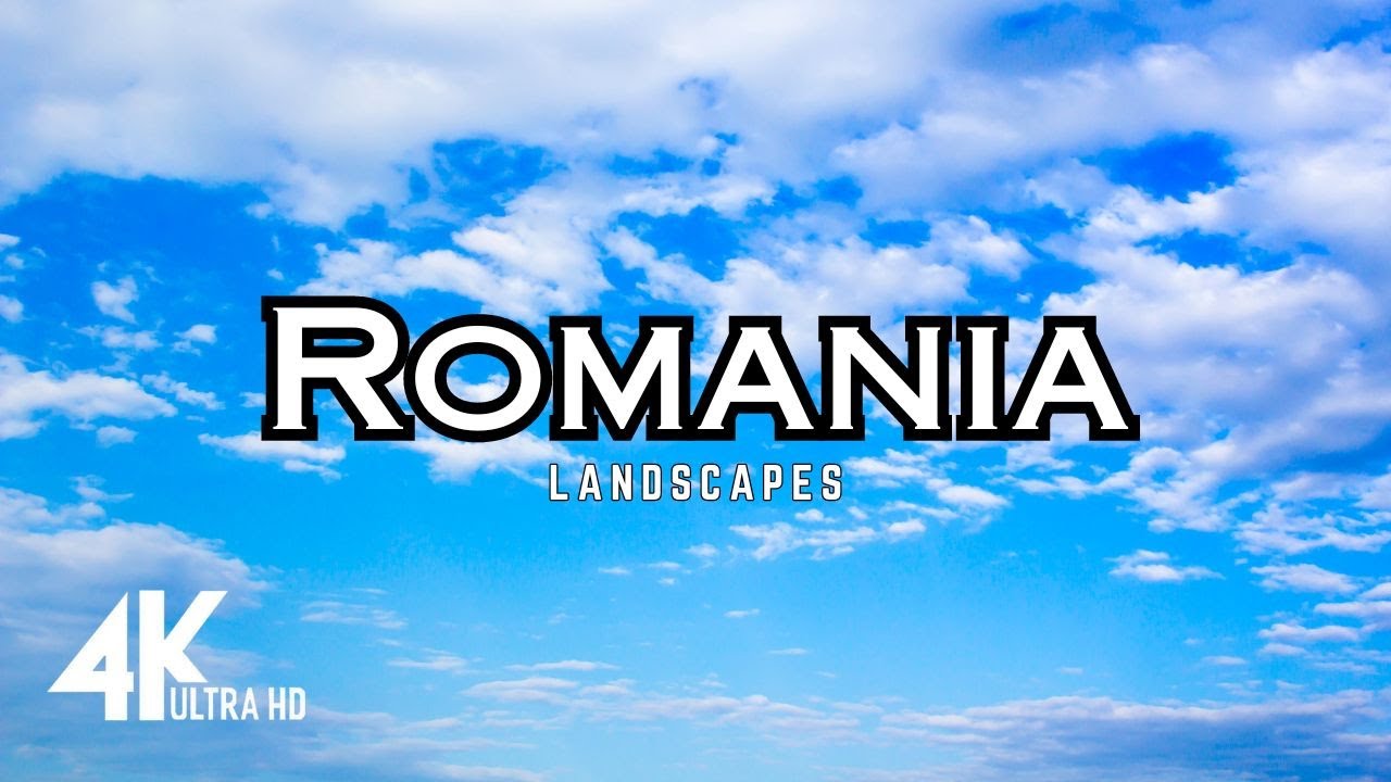 The Unseen view of Romania - 4K Flyover by Drone | Soothing Relaxation™