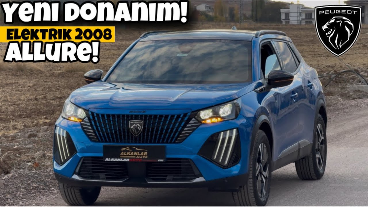 Daha Ucuz Donanım! | Allure! | Peugeot E-2008 | 2024 | Elektrikli | Otomobil Günlüklerim