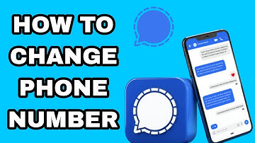 How To Change Phone Number On Signal App