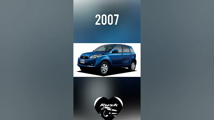 Evolution of Toyota Rush (2005-2022)#short - 天天要聞