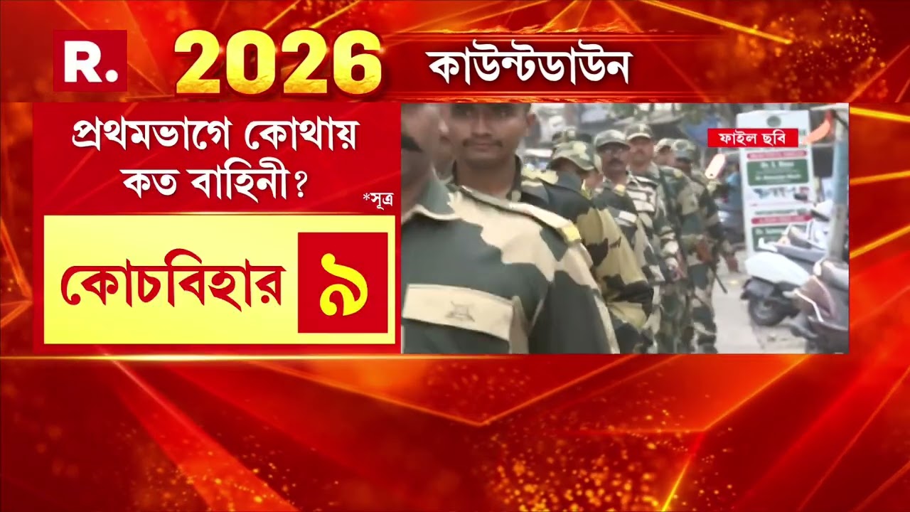 ১০ মার্চের আগেই বঙ্গে দ্বিতীয় পর্যায়ে ২৪০ কোম্পানি বাহিনী আসছে