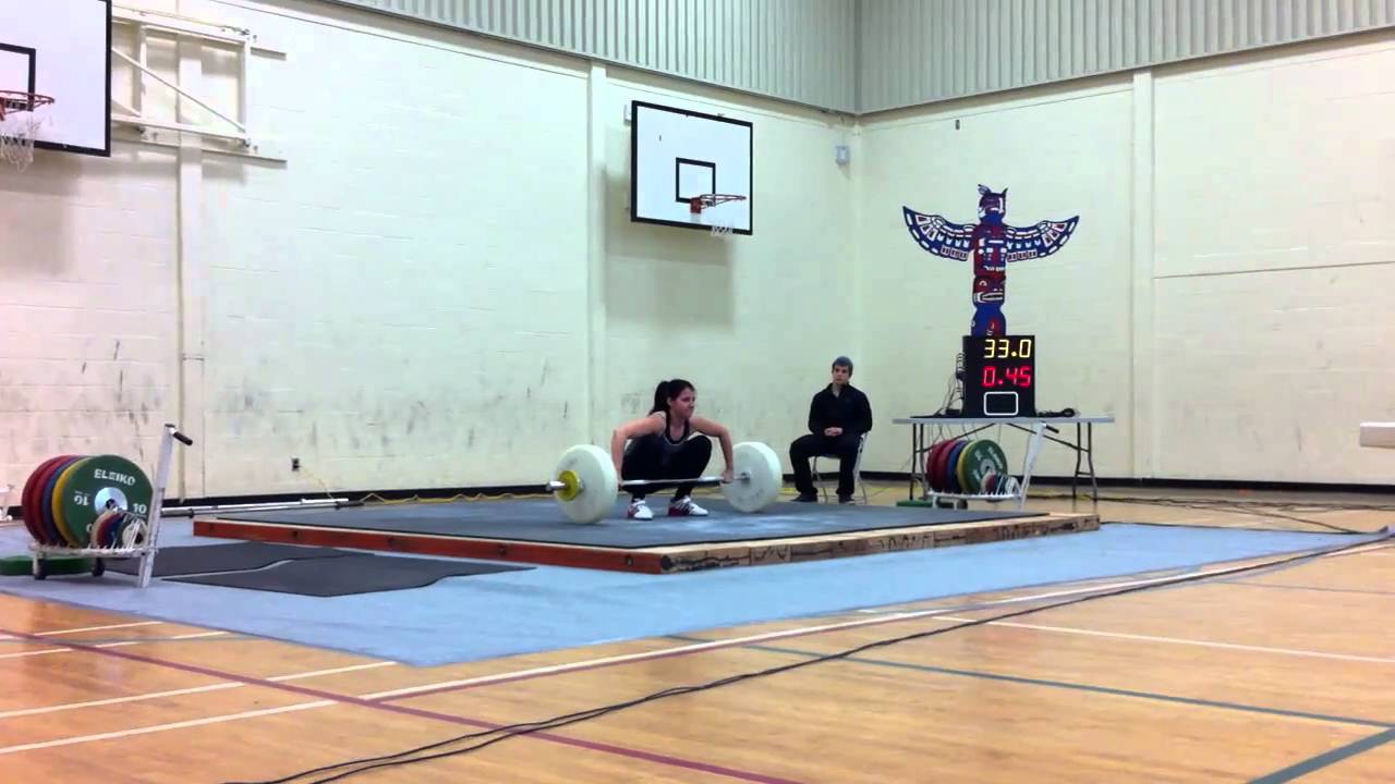 SemiClub Dec19th Oly Comp - Audrey Snatch 3