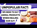 We need to eat animal products when healing our gut || Dr. Beata Harasim