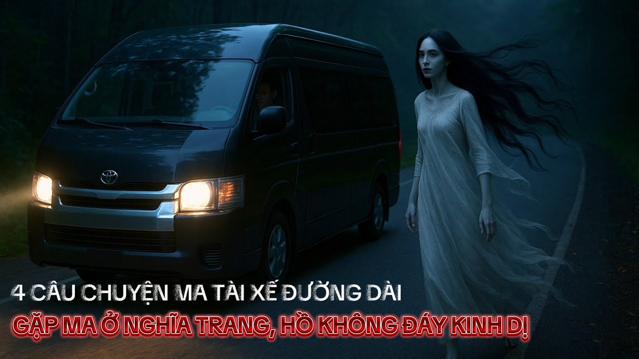 Tổng Hợp 4 Câu Chuyện Ma Tài Xế Đường Dài - Gặp Ma Ở Nghĩa Trang, Hồ Không Đáy, Kinh Dị