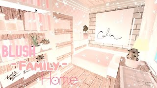 - blush family home || bloxburg speedbuild || SnxwyBlxssoms - [Roblox]