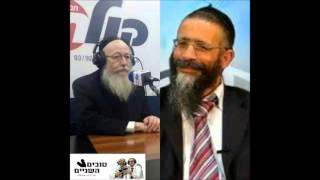 הרב לסרי והשר ליצמן מחזירים בתשובה את לפיד,מערכון קורע