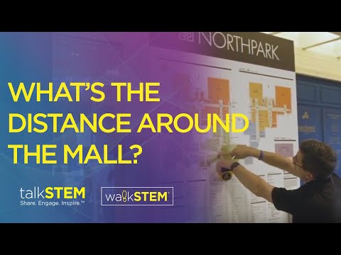What's the distance around the mall? - NorthPark Map - walkSTEM@NorthPark  Center 