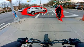 Surron NYC - The City is a Dangerous Place for Cyclists!