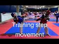 Training step movement#taekwondo#เทควันโด