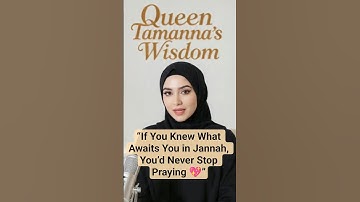 If You Knew What Awaits U in Jannah You’d Never Stop Prayer#viral#trendingshorts#explore#facts#fypシ