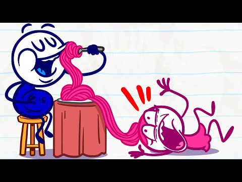 Truth Or Hair | Pencilmation Cartoons!