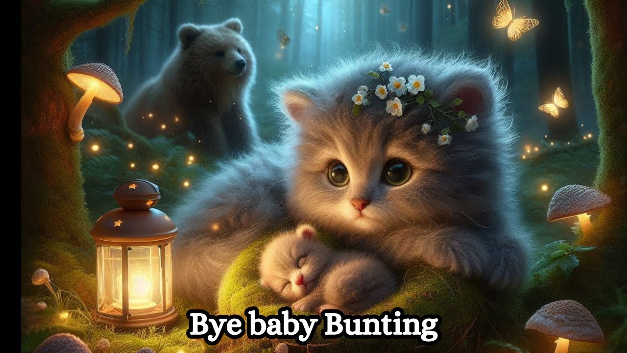 Bye Baby Bunting | A Gentle Lullaby for Sweet Dreams & Family Love Bye Baby Bunting | A Gentle Lullaby for Sweet Dreams & Family Love