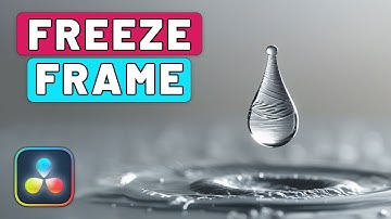 FREEZE FRAME Effect In Davinci Resolve