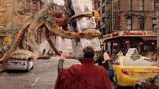 Wong & Doctor Strange VS Gargantos Fight Scene (FHD) | Doctor Strange In The Multiverse of Madness